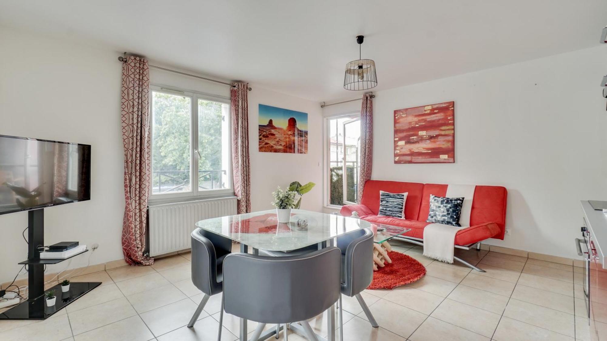 Chic Apart With Parking Near Paris Aubervilliers Eksteriør bilde